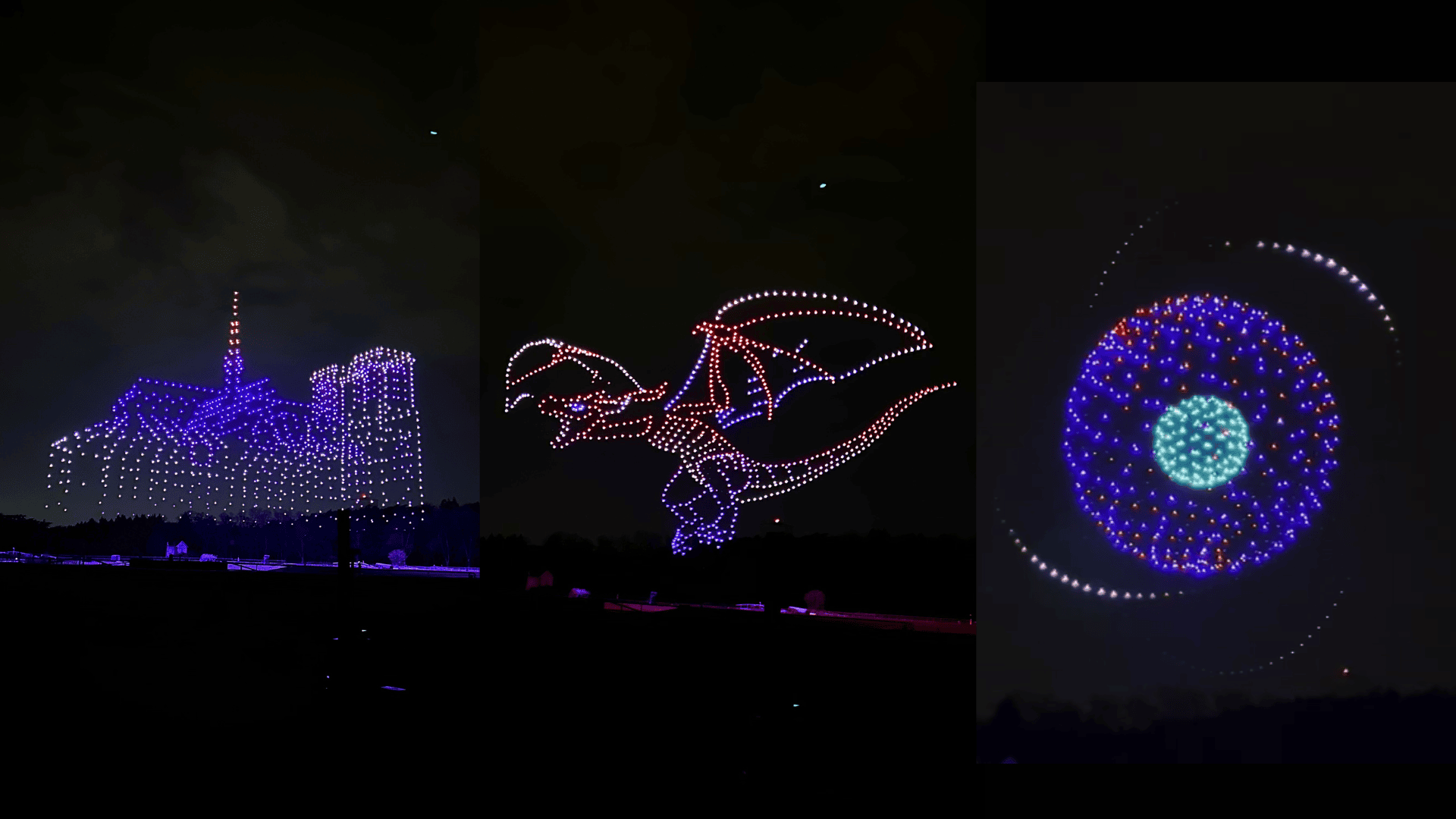 show de 1000 drones
